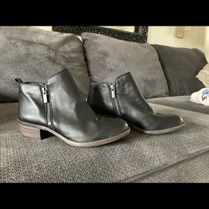 Brand new Lucky Brand black booties